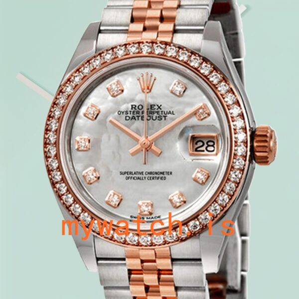 Rolex Datejust m279381rbr-0013 28mm Ladies Mother of Pearl Dial: A Comprehensive Review