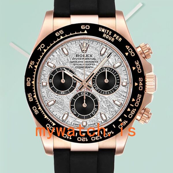 Rolex Daytona 40mm m116515ln-0055 Mens Meteorite Dial Rose Gold-tone: A Timeless Masterpiece