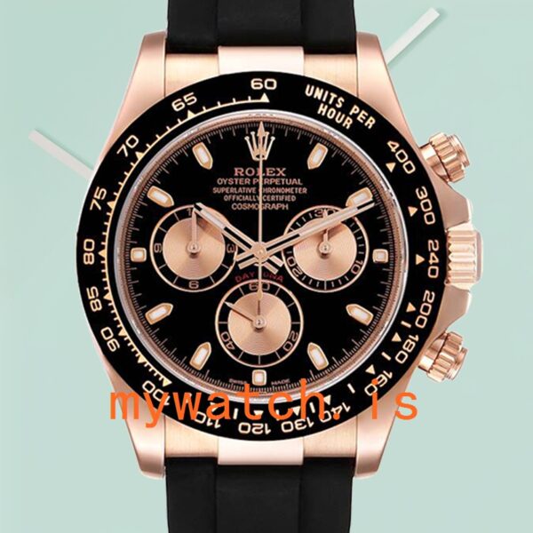 Rolex Daytona Mens M116515ln-0017 40mm Black Dial: Genuine vs. Replica