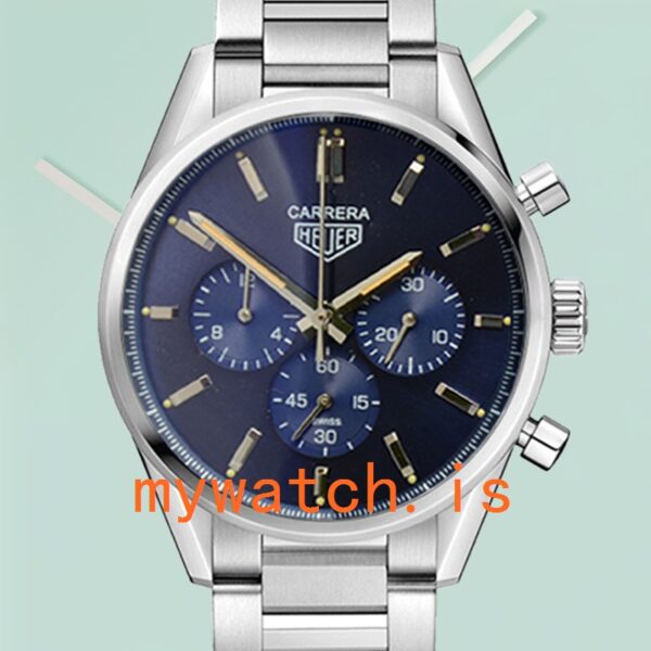 Tag Heuer Carrera Men CBK221B-002 43mm Blue Dial Quartz: Luxury Meets Affordability