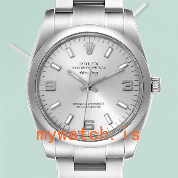 Rolex Air-King 36mm 114200SSO Men's Stainless Steel: Authentic vs. Replica