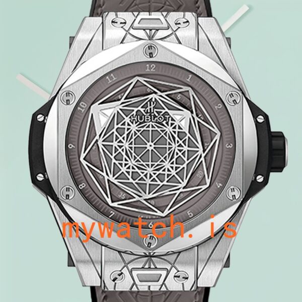 Hublot Big Bang 465.SS.7047.VR.1204.MXM20-001 Men 44mm Leather Strap: A Masterpiece of Luxury and Precision
